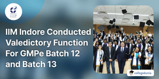 IIM Indore Conducted Valedictory Function For GMPe Batch 12 and Batch 13 Students